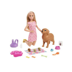 Muñeca y Mascotas de Barbie - jobbi