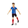 Muñeco Ken Barbie Futbolista Camisa Azul - jobbi