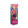 Muñeca Barbie Futbolista Camisa Roja - jobbi
