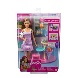 Muñeca de Barbie y sus Gatitos - jobbi