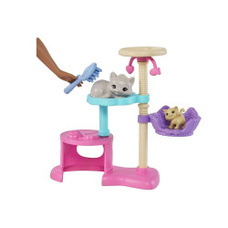 Muñeca de Barbie y sus Gatitos - jobbi