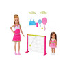 Muñecas de Barbie Stacie y Chelsea Juego de tenis - jobbi