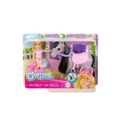 Muñeca Barbie Chelsea Y Pony - jobbi