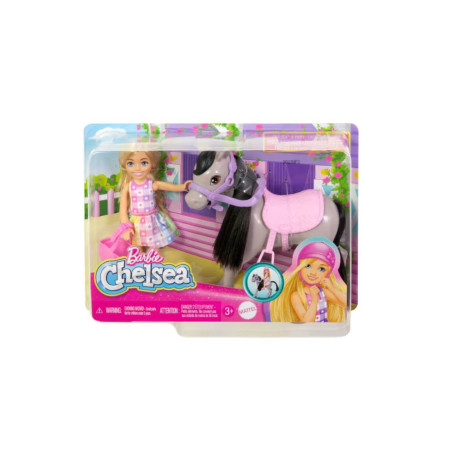 Muñeca Barbie Chelsea Y Pony - jobbi