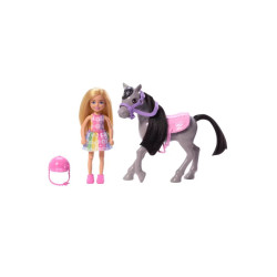 Muñeca Barbie Chelsea Y Pony - jobbi