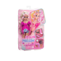 Barbie Muñeca de Moda, Malibu con Cabello Rubio Ondulado - jobbi