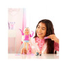 Barbie Muñeca de Moda, Malibu con Cabello Rubio Ondulado - jobbi