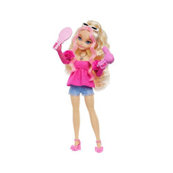 Barbie Muñeca de Moda, Malibu con Cabello Rubio Ondulado - jobbi