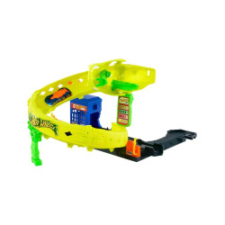 Juego de pista de coche de juguete, estación de servicio HOT WHEELS  -jpbbi