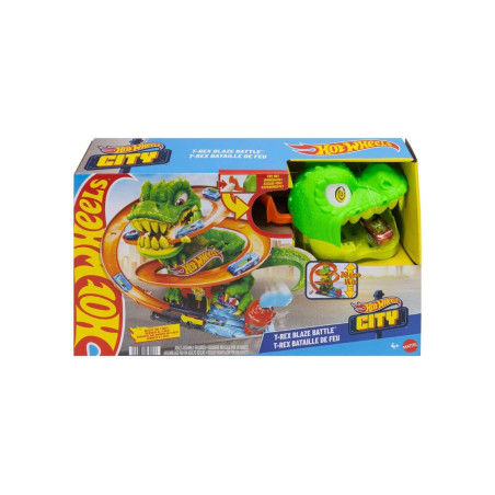 Batalla en Llamas Conjunto de Pista y Camión de Bomberos HOT WHEELS - jobbi