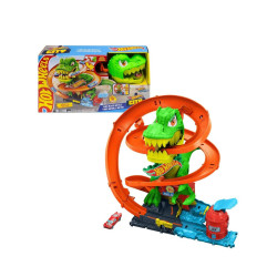 Batalla en Llamas Conjunto de Pista y Camión de Bomberos HOT WHEELS - jobbi