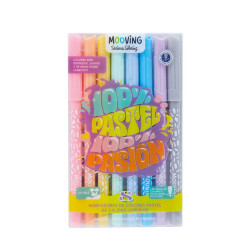 Marcador Silky Magic Pastel MOOVING - jobbi