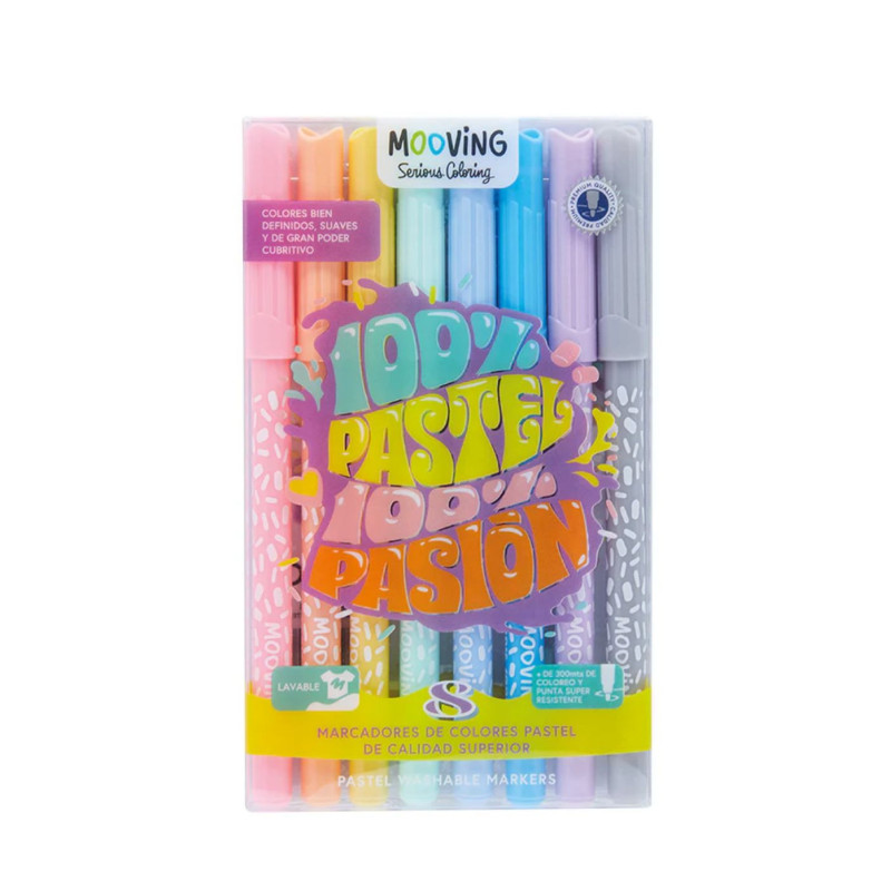Marcador Silky Magic Pastel MOOVING - jobbi