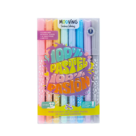 Marcador Silky Magic Pastel MOOVING - jobbi