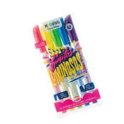 Micropen Luminosas x 5 Coloring - MOOVING - jobbi