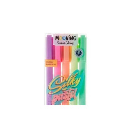 Roller Tinta Gel Pastel Coloring X5  MOOVING -  jobbi