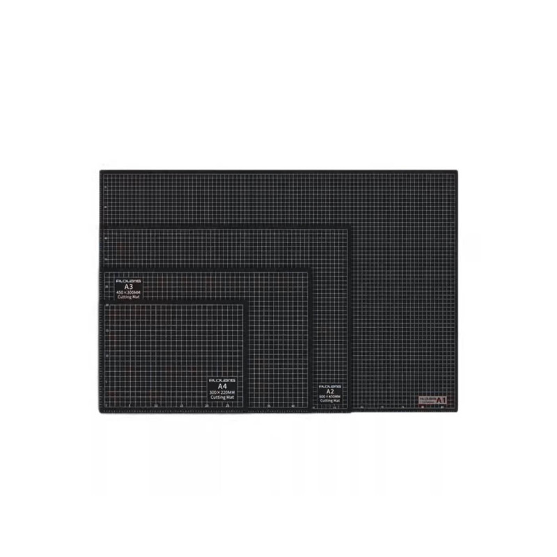 Tapete de corte 45X60cm 3mm Negro- ACRICOLOR - jobbi