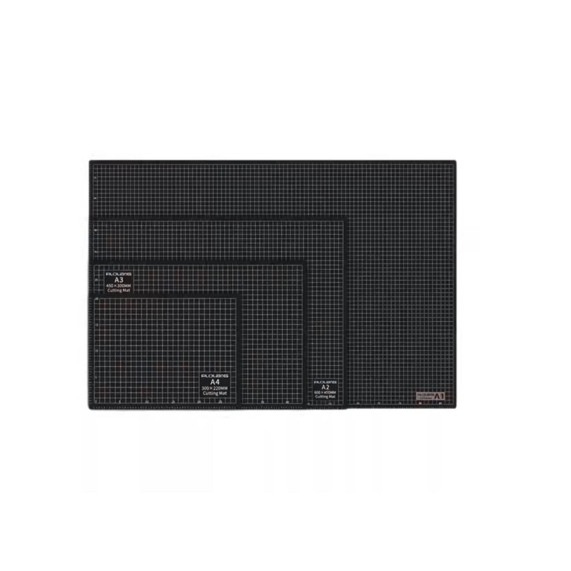 Tapete A3 de corte 30X45cm 3mm Negro- ACRICOLOR