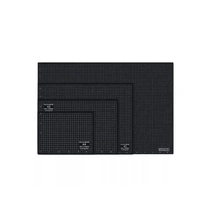Tapete A4 de corte 3mm Negro- ACRICOLOR - jobbi