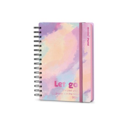 Agenda Espiralada Pocket Pastel MOOVING - jobbi