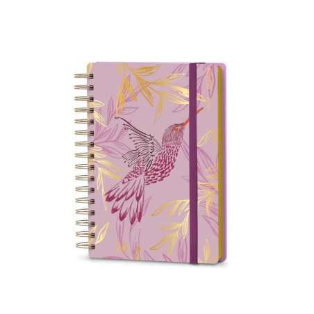 Agenda de Boho Color Rosado diseño, Artístico 10x15 DXP - jobbi