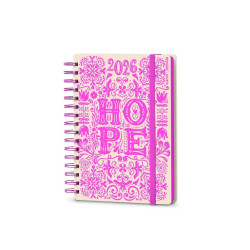 Agenda Diseño Artistico Floral Hope MOOVING - jobbi