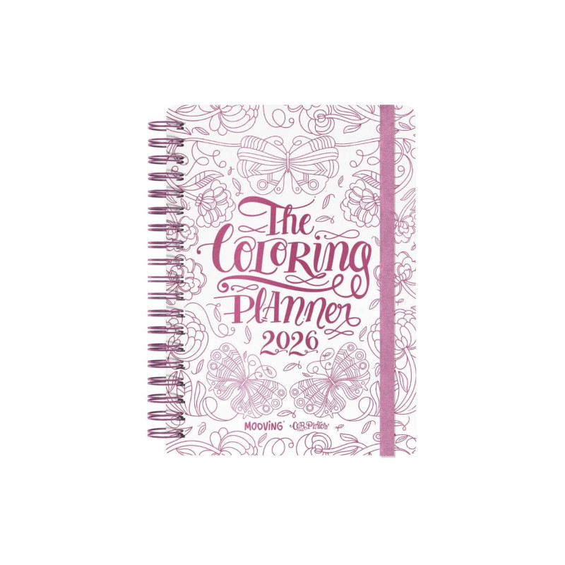 Agenda Coloring Planner  Edición Car Pintos MOOVING - jobbi