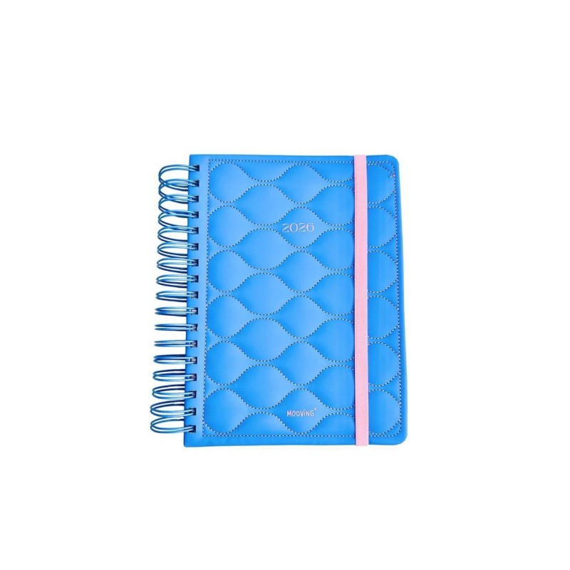 Agenda Color Azul Diseño Life MOOVING - jobbi