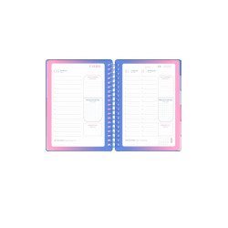 Agenda Color Azul Diseño Life MOOVING - jobbi
