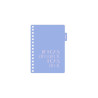 Agenda Color Azul Diseño Life MOOVING - jobbi