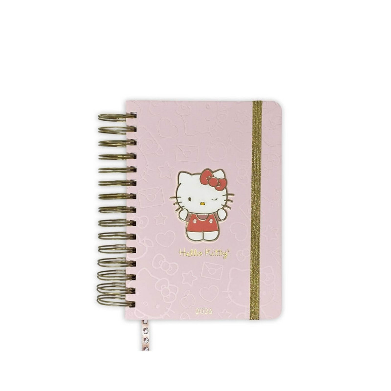 Agenda Hello Kitty Color Rosado MOOVING - jobbi