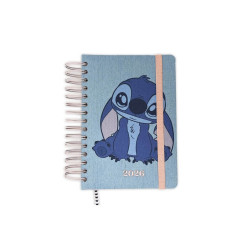 Agenda Diseño de Stitch Color Azul MOOVING - jobbi