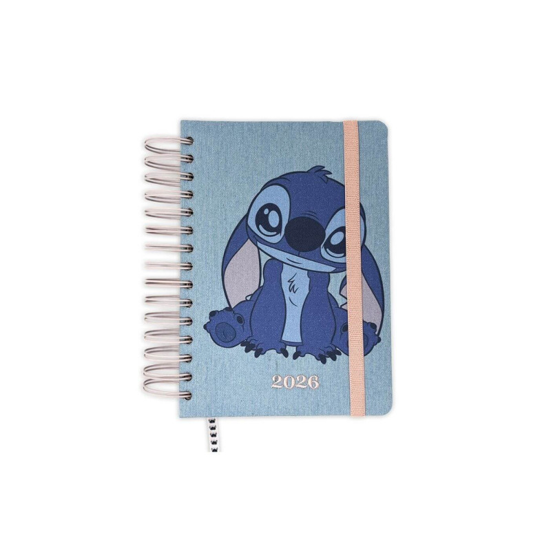 Agenda Diseño de Stitch Color Azul MOOVING - jobbi