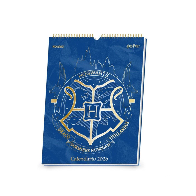 Calendario Diseño Harry Potter Color Azul MOOVING - jobbi