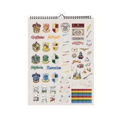 Calendario Diseño Harry Potter Color Azul MOOVING - jobbi