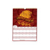 Calendario Diseño Harry Potter Color Azul MOOVING - jobbi