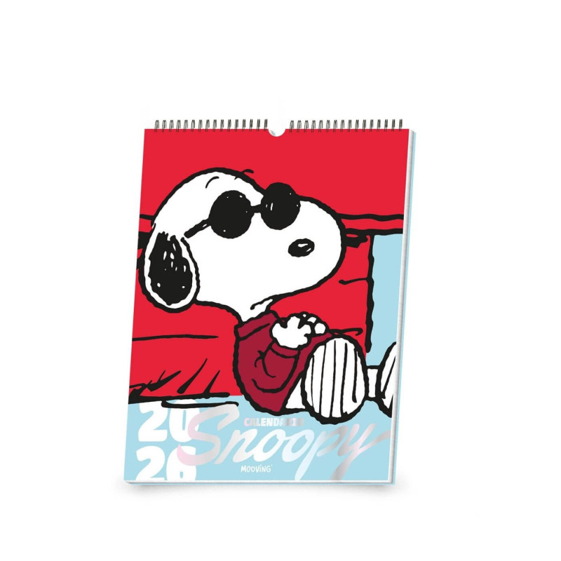 Calendario Diseño de Snoopy MOOVING - jobbi