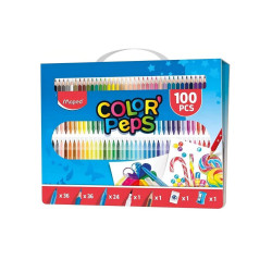 Kit de Colores 100 Piezas MAPED - jobbi