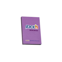 Notas Adhesivas Neón Púrpura 3x2 - jobbi