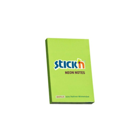 Notas Adhesivas Neón Verde 3x2 - jobbi