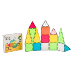 Juego de Construcción Magnético de 16 Piezas IMANIX