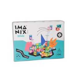 Juego de Construcción Magnético de 134 Piezas IMANIX