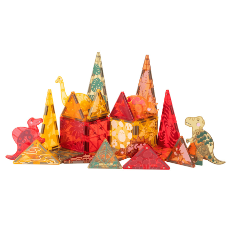 Juego de Construcción Magnético Dino 30 Piezas IMANIX