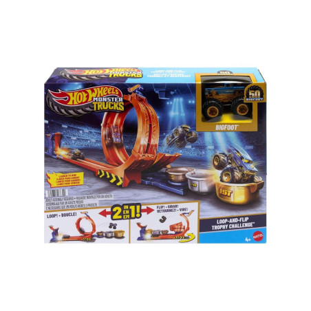 Monster Trucks Loop & Flip Trophy HOT WHEELS - jobbi