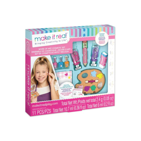 Set de Cosméticos Work of Art MAKE IT REAL - jobbi