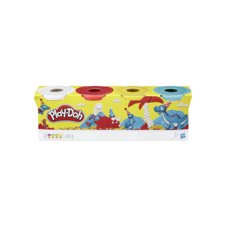 Play Doh Set de 4 Plastilinas HASBRO - jobbi