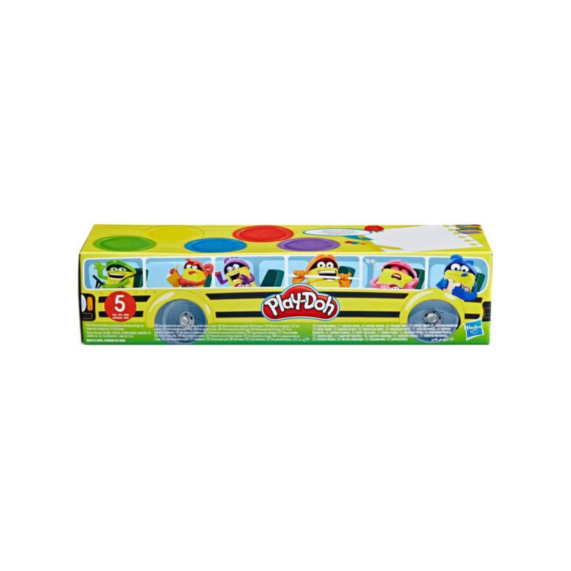 Play Doh Pack de 5 Plastilinas HASBRO - jobbi