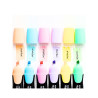 Resaltadores Blister Pastel con 6 Colores MONAMI