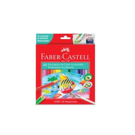 Set de Colores Acuarelados FABER CASTELL - jobbi