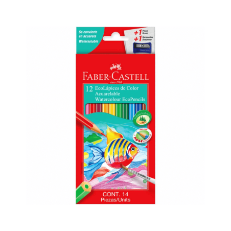 Set de Lápices de Colores Acuarelados  FABER CASTELL - jobbi